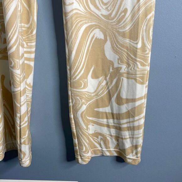 Juicy Couture Beachwood Swirl Micro Sherpa Lined Sweatsuit Sweatpants Medium Hoo - Picture 9 of 12